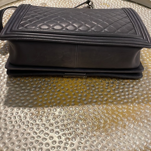 COPY - Authentic Chanel Large Quilted Caviar Boy Bag Purse - Picture 10 of 17